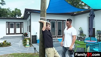 Preview 1 of Ghost Maj - My step uncle finds me with my hands bound,  and fucks me