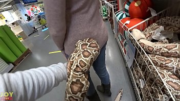Preview 3 of Daddy Cougar - Vibrating panties while shopping - Public Fun with Monster Pub