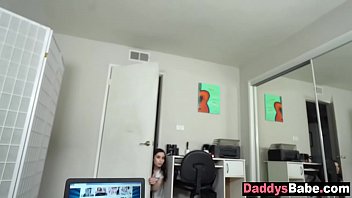 Preview 1 of Sex Chit Xxxxxxxx Land - Small boobs teen step s stepdad