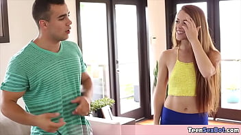 Preview 1 of Hors With Girl Xxx Video Fuking - Her BF is out but Kimberly needs a fuck so its time for the best friend to step up and provide