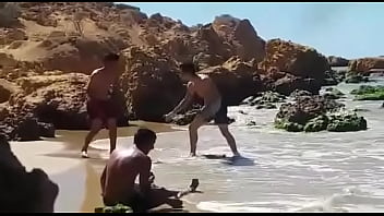 Preview 2 of Hot 3in1 Sex - Venezolanos calientes en La Playa