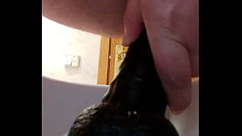 Preview 1 of Anal Creampie Couple Farting - Con una buena verga negra