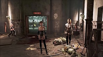 Preview 2 of Dog And Anime Maid - Fallout 4 Nuns