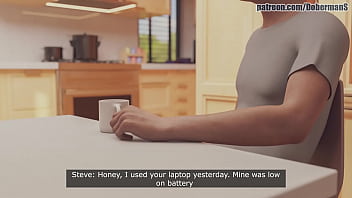 Preview 1 of Mia Khalipfa - Behind her Husband&#039_s Back