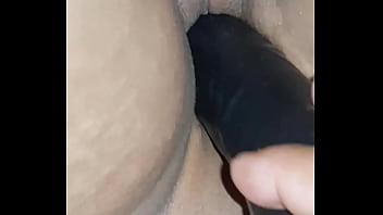 Preview 4 of Black Dick Power - Jugando con su co&ntilde_o y su vibrador