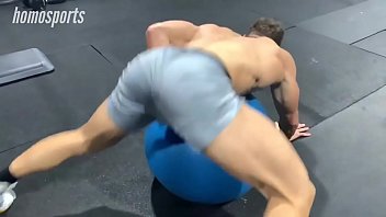 Preview 4 of Male Too Male Xxxx - Straight sport mma wrestling man meat and sexy legs in compression lycra spandex spotted at the gym