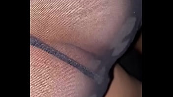 Preview 4 of Cum In Open Eye Shot - My Wife&rsquo_s Panties Los Calzones Cameltoe Shaved Esposa