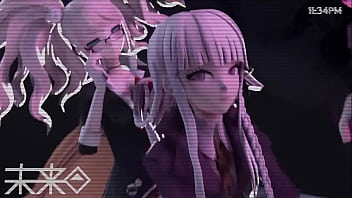 Preview 1 of Brazil Mon And Son Xxx - Danganronpa Junko x kirigiri The Ultimate sexy slut