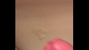 Preview 3 of Sex Arsb Fat - Spilling cum from E-stim