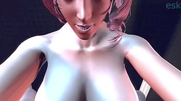 Preview 2 of Black Thief House - Android Girl Futa Test