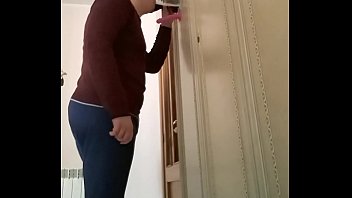 Preview 2 of Aeroplane F - Cock worship: raw blowjob with three great dildos