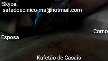 Preview 3 of Wife Party Hd Video - CORNO E ESPOSA CHUPANDO A ROLA DO KAFET&Atilde_O DE CASAIS