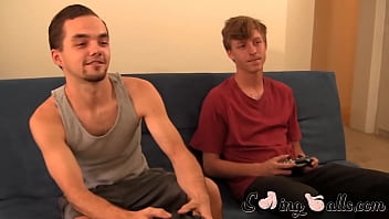 Preview 1 of Ava Addams Romance - Big balls jock teen cums after an intense wet blowjob