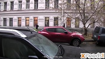 Preview 1 of Jocelyn Stone - Russian agent can find a girl for fuck even on a rainy day