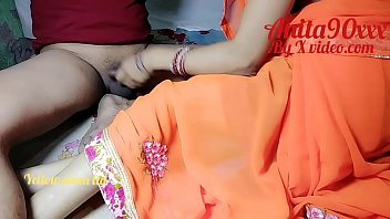 Preview 3 of Purple Hair Big Tits - Indian hot sexy wife ki chudai saree me