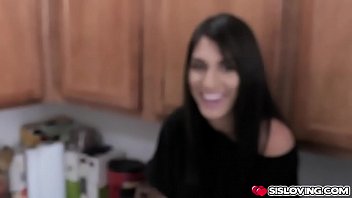 Preview 2 of Father Snd Daughter 3gp Sexcom - Stepbother creams on his stepsisters perky tits