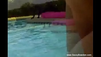 Preview 4 of Ffm Bi Wife - Amateurs Having Fun In Their Pool