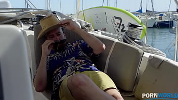 Preview 2 of S M Blowjob - All Aboard the Spanish Sailing and Squirting Exxxcursion GP1595