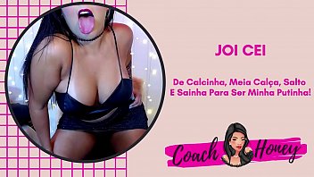 Preview 4 of Xxx Bus Video - De Sainha,  Calcinha,  Meia Cal&ccedil_a e Salto Para Ser Minha Putinha! | JOI CEI | Punheta Guiada | #22