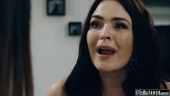 Preview 1 of Sloopy Makeup - Stepmom joins stepdaughter and stepuncle