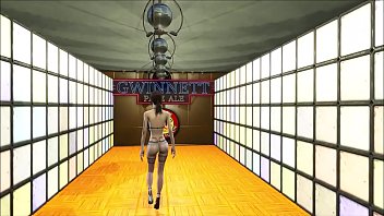 Preview 1 of Rape Forest Forced - Fallout 4 Fashion beautiful lingerie