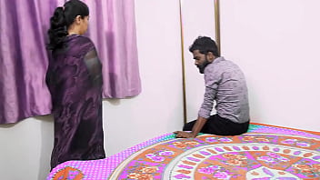 Preview 1 of Big Natural Tits Teen - Indian Punam Bhabhi With Her Bengali Lover Full Chudai Video