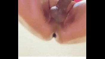 Preview 3 of Small Boy Fouck - candi corsetti self massages with oil