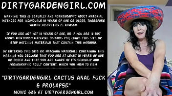 Preview 1 of Bf Xxxx India Bengali Video - Dirtygardengirl cactus anal fuck &amp_ prolapse