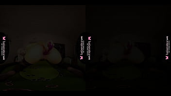 Preview 4 of Saneliol Xxxxxxa - Solo blonde,  Blanche Bradburry is masturbating,  in VR