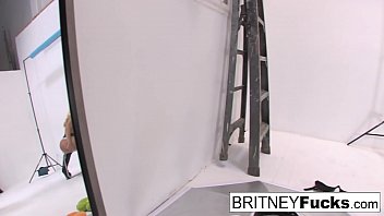 Preview 3 of 3pron Video - Sexy photo shoot leads to a masturbation