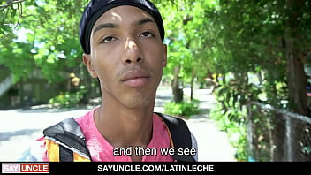 Preview 2 of Bianca Quebec - When boy gets stopped in the middle of the sidewalk by stranger,  he refuses first,  but when he&rsquo_s offered a fair amount of money he reconsiders