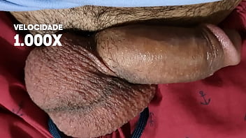 Preview 2 of Phim Dit Gai Tay Chay Nuoc - V&iacute_deo acelerado mostrando como o pau e o saco mudam de tamanho e se me sozinhos