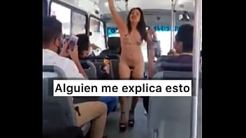 Preview 4 of Cunnilingus Expert Squirt - Puta Desnuda Autob&uacute_s