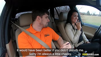 Preview 2 of Park Nima Sexy Dance Korea - Kristof Cale fucks Sofia The Bum on the back seat of his car