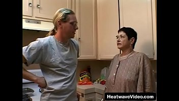Preview 1 of Cutie Pornc - A granny fucked in the kitchen
