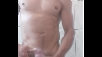 Preview 4 of Bukkake Scat And Eat Poop - Uma punheta antes de ir pro trampo