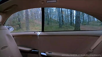 Preview 3 of Ball Pokemon - Deepthroat blowjob in a car on first date in public park 4K 60FPS