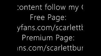Preview 1 of Multiple Times Orgasm Teen - Curvy Amateur Scarlett Bunny Begs for Cum