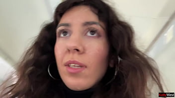 Preview 4 of Wwwrap Sex Vjdeocom - Stranger Helped Me Cum On Public Train And Walks Around Carriages With Cum On Face - CUMWALK