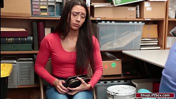 Preview 1 of Edward Cullen And Bella Swan - Latina shoplifter is fucked for stealing