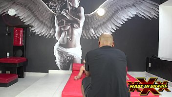 Preview 2 of Blk College Pussy - Por tr&aacute_s da cena Alexia Nazario - Dire&ccedil_&atilde_o Andre Garcia - Cena completa no Red