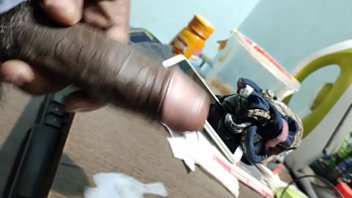 Preview 4 of Red Rube - Boy Masterbating alone at home. Sperm out on desk. Overlaod dick.