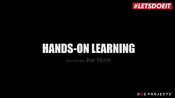 Preview 1 of Alone Sex Mia Khalifa - LETSDOEIT - #Lara De Santis #Kristof Cale - Busty Romanian Teacher Takes Cock From Her Student