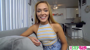 Preview 2 of Teen Sex Vacb - Big ass teen stepsister Mylene Monroe needed a lot more followers