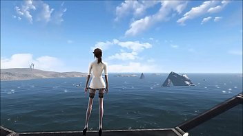 Preview 1 of Subtitles Anri Okita - Fallout 4 Sexy Fashion Review 6