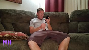 Preview 2 of All Lesbian - Step Bro Finds Nerdy StepSisters Phone And  Cums To Her Nudes (Preview)