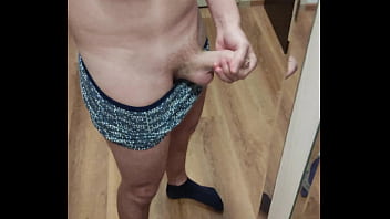 Preview 2 of Frm J - Jerking off in my room by the mirror