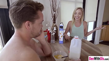 Preview 1 of Mian Khlifa - Teen stepsister fucked by her horny stepbrother by accident