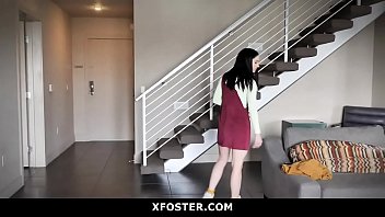 Preview 1 of Petite Big Tits Busty - Foster step By step Dad In Front Of step Mom - Jazmin Luv