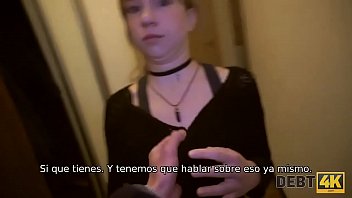 Preview 1 of Eva Lobin - DEBT4k. Joven deudor paga deudas con boca y vagina tiernas